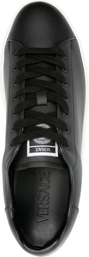 Versace Greca Leather Sneakers - Image 4