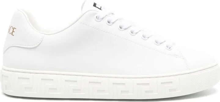 Versace Greca Leather Sneakers