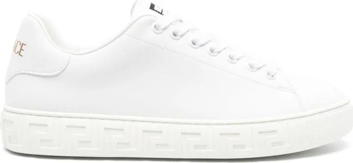 Versace Greca Leather Sneakers