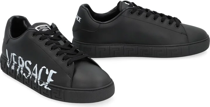 Versace Greca Low-Top Sneakers - Image 3