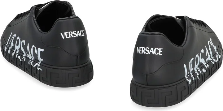 Versace Greca Low-Top Sneakers - Image 4