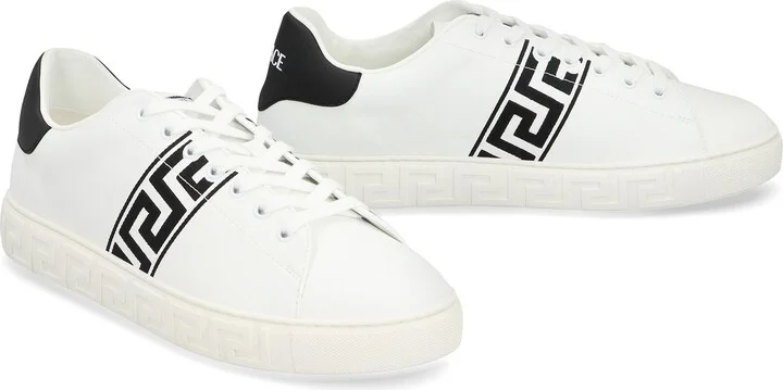 Versace Greca Low-Top Sneakers - Image 3