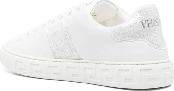 Versace Greca Sequined Sneakers - Image 3