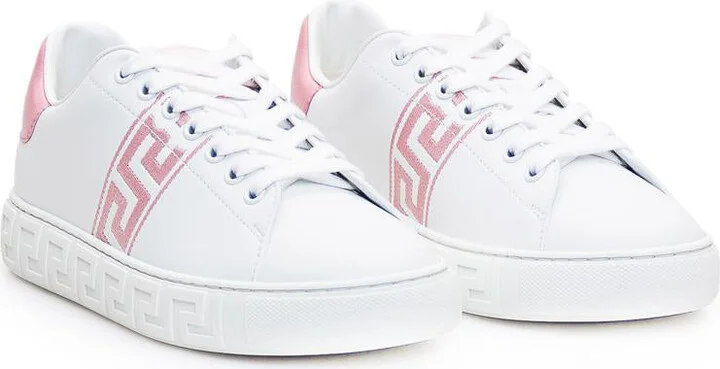 Versace Greek Sneaker With Crystals - Image 2