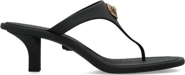 Versace Heeled Thong Sandals