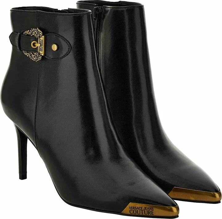 Versace Jeans Couture Ankle Boots With Heels