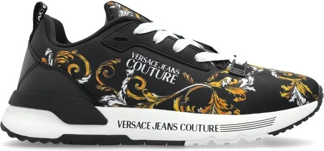 Versace Jeans Couture Barocco Pattern Denim