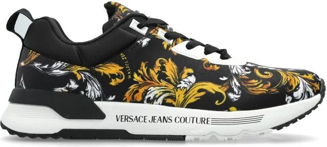 Versace Jeans Couture Baroque Print Sneakers