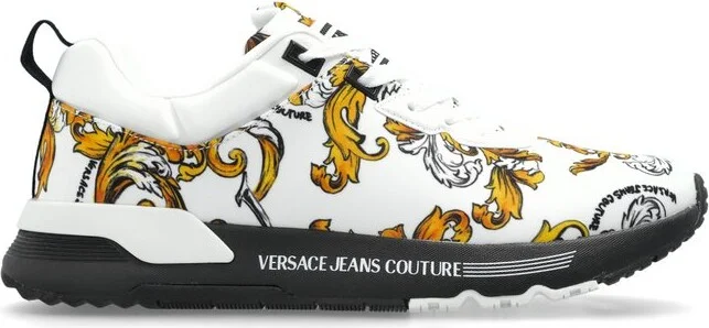 Versace Jeans Couture Baroque Print Sneakers
