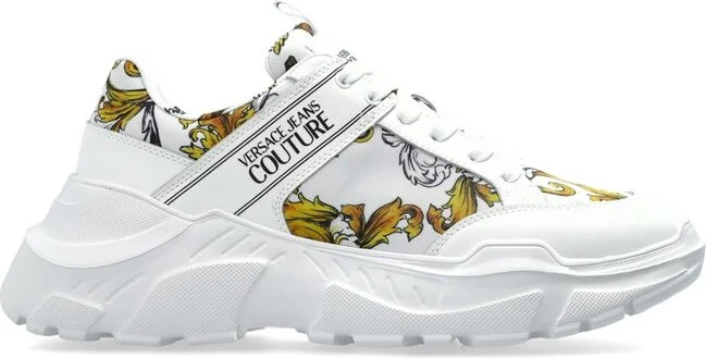 Versace Jeans Couture Baroque Print Sneakers