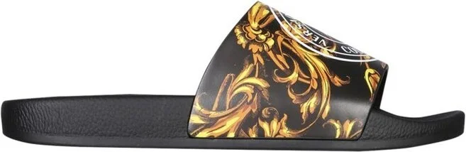 Versace Jeans Couture Baroque Printed Sandals
