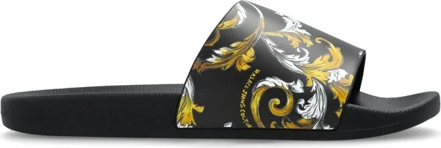 Versace Jeans Couture Baroque Slide Sandals