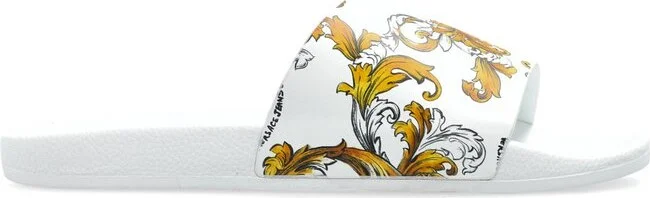 Versace Jeans Couture Baroque Slide Sandals