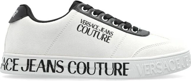 Versace Jeans Couture Logo Embossed Sneakers