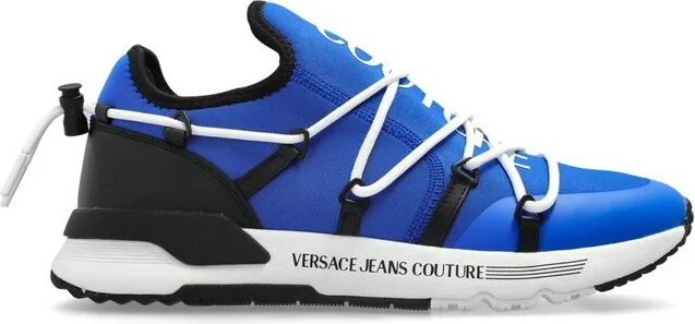 Versace Jeans Couture Logo Lace-Up Sneakers