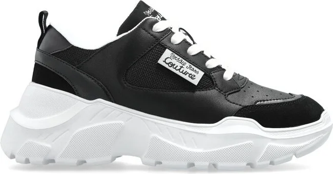Versace Jeans Couture Logo-Patch Chunky Sneakers