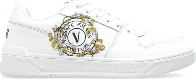Versace Jeans Couture Logo Printed Low-Top Sneakers