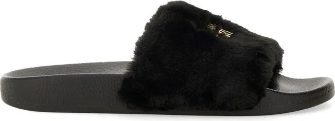 Versace Jeans Couture Logo Slide Flats