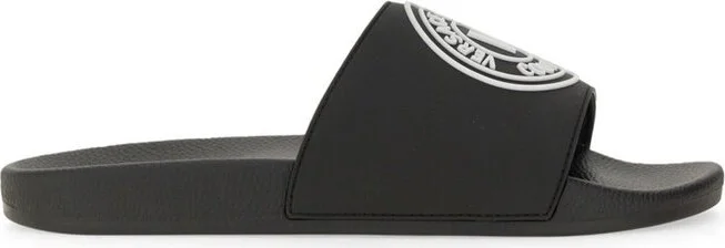 Versace Jeans Couture Logo Slide Sandal