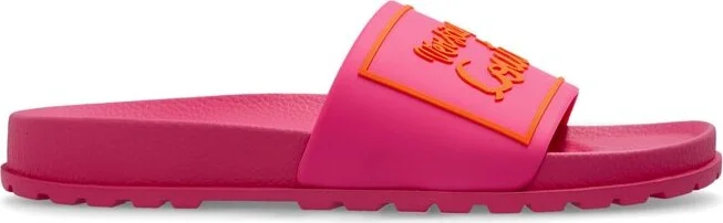 Versace Jeans Couture Logo Slide Sandals