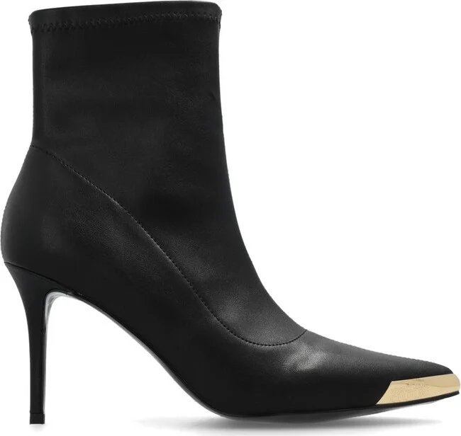 Versace Jeans Couture Pointed-Toe Ankle Boots