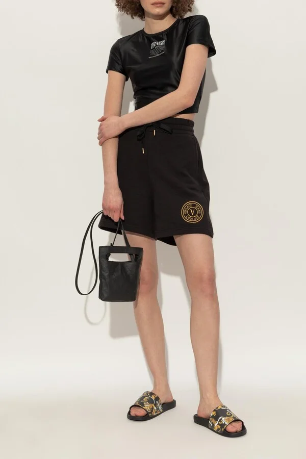 Versace Jeans Couture Rubber Slides With Print - Image 3