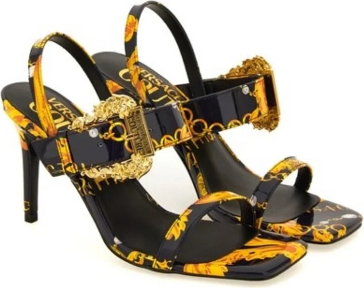Versace Jeans Couture Sandals With Heel