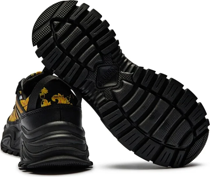 Versace Jeans Couture Sneakers Black And Gold - Image 3