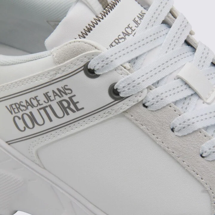 Versace Jeans Couture White Sneakers - Image 4