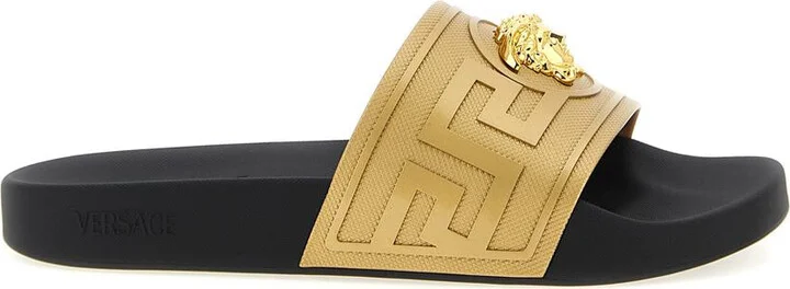 Versace 'La Medusa' Slides