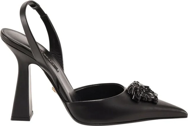 Versace La Medusa Slingback Pumps