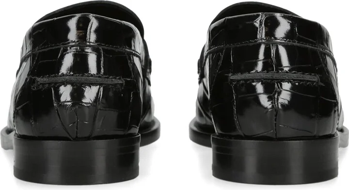 Versace Leather Medusa Loafers - Image 2