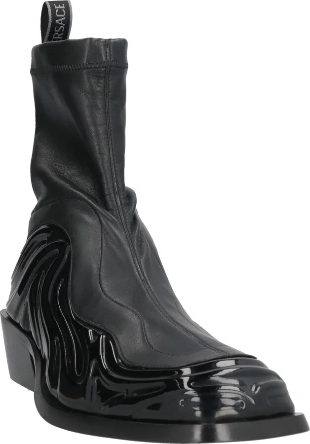 Versace Man Ankle boots - Image 4