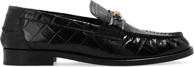 Versace Medusa 95 Embossed Slip-On Loafers