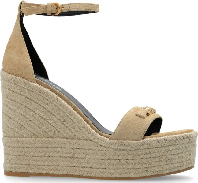 Versace Medusa '95 Round-Toe Platform Sandals