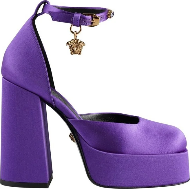 Versace Medusa Aevitas Platform Pumps