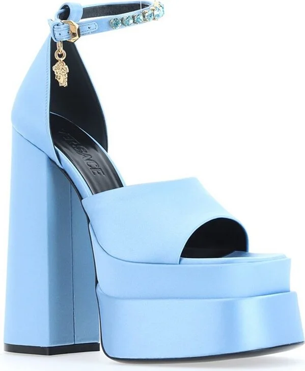 Versace Medusa Aevitas Platform Sandals