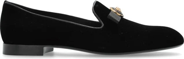 Versace Medusa Bow-Detailed Loafers