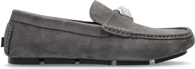 Versace Medusa-Head Slip-On Loafers