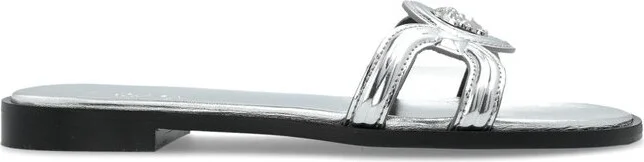 Versace Medusa-Motif Logo-Embossed Slides
