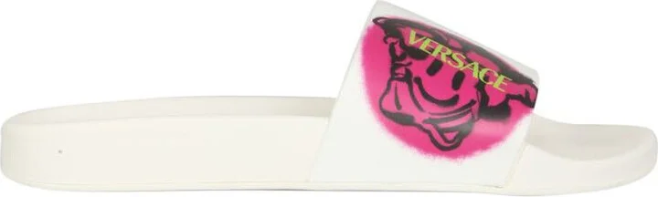 Versace Medusa Smiley Slide Sandals