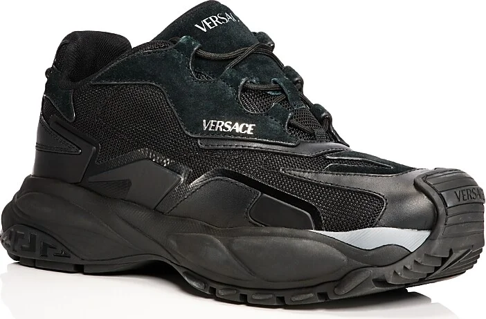 Versace Men's Lace Up Sneakers