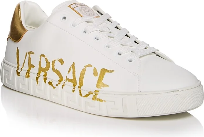 Versace Men's Logo Greca Sneakers