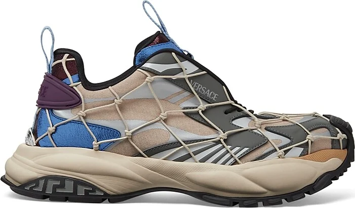 Versace Men's Netted Sneakers