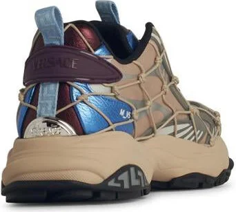 Versace 'Mercury' Multicolor Polyester Sneakers - Image 3