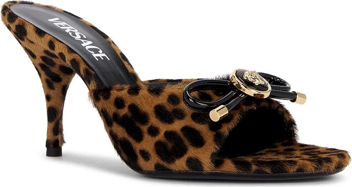 VERSACE Mule Sandal in Brown - Image 2
