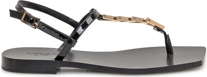 Versace Patent Leather Sandals