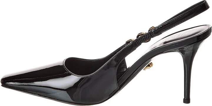 Versace Patent Slingback Pump - Image 2