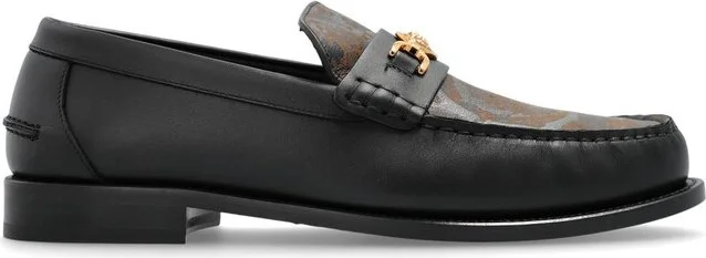 Versace Pattern-Printed Loafers