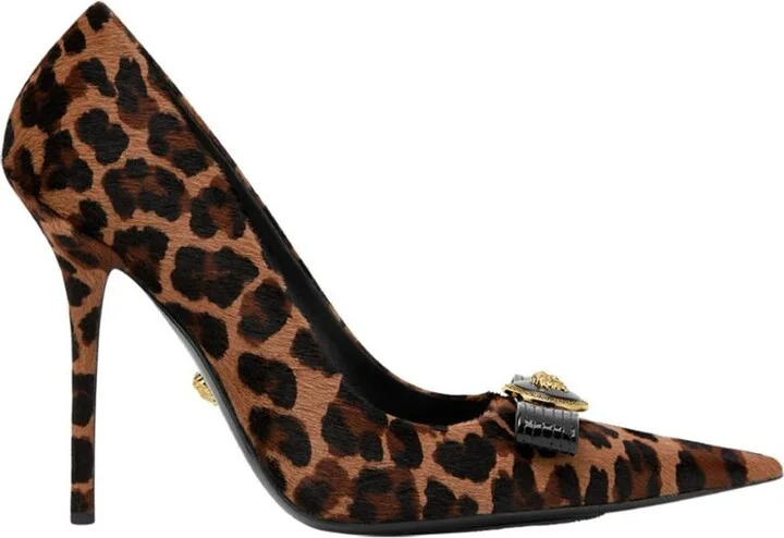 Versace Pump T.110 Calf Leather Shoes